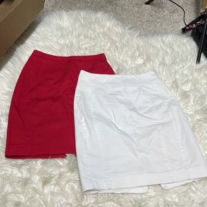 (2) Lot of Express Traditional pencil skirts, Size 00